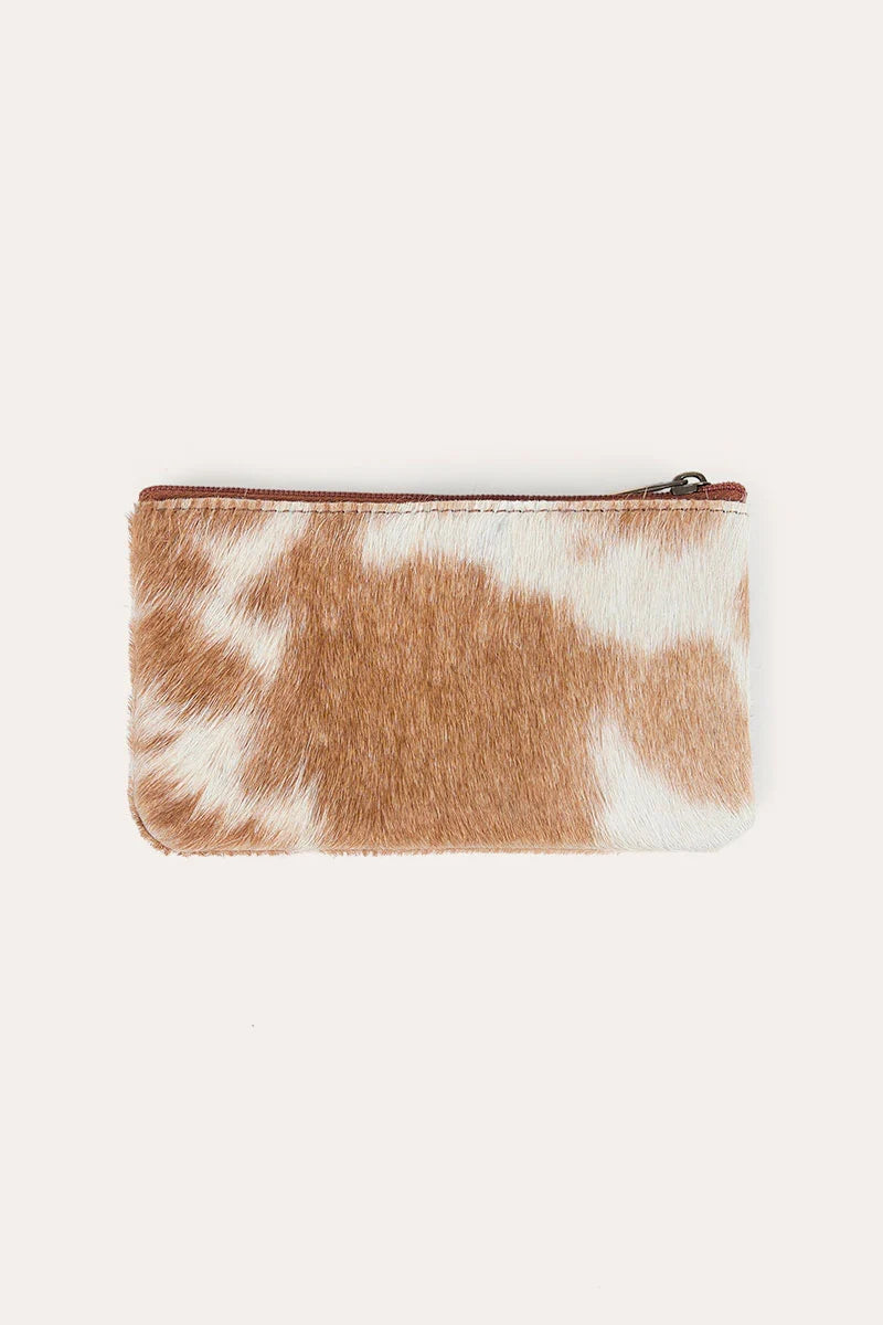 Ringers Western Women's Toro Coin Purse - Off White/Brown