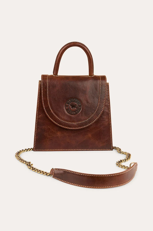 Ringers Western Women's Toro Emenzo Hand Bag - Cognac
