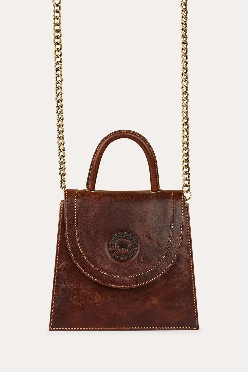 Ringers Western Women's Toro Emenzo Hand Bag - Cognac