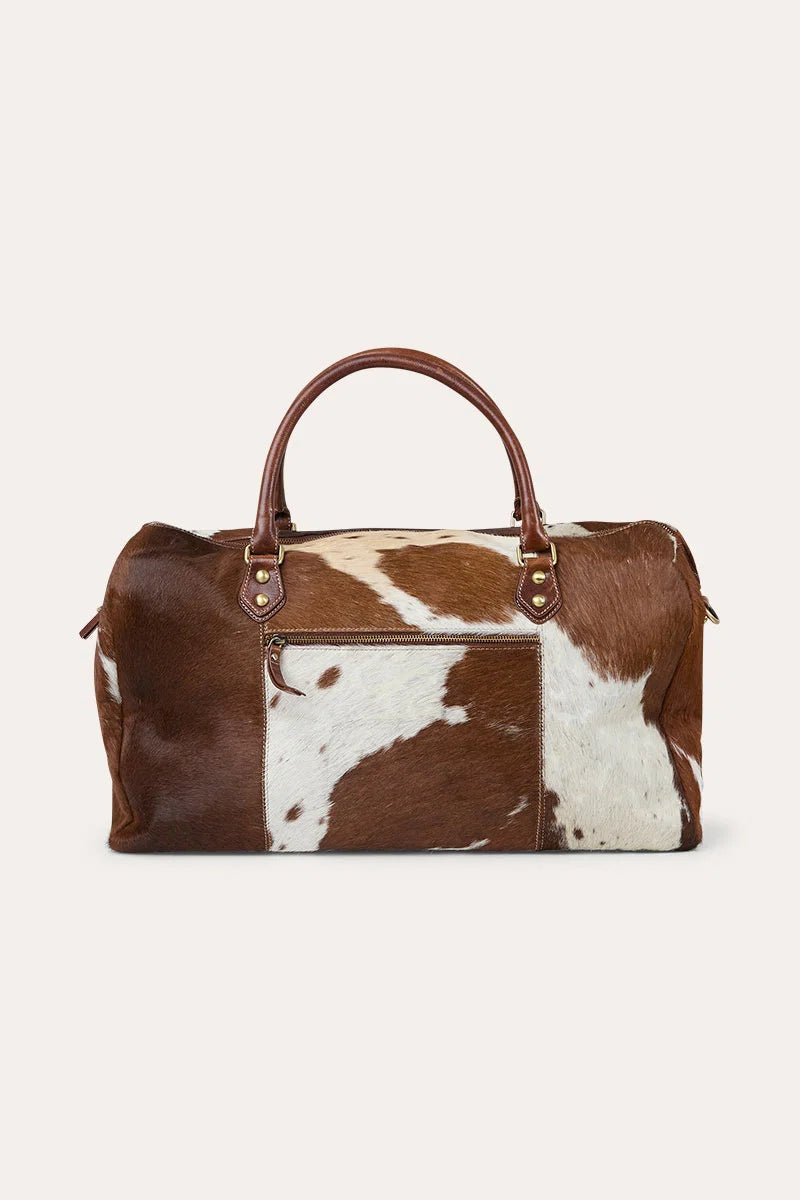 Ringers Western Toro Fur Duffle - Off White/Brown