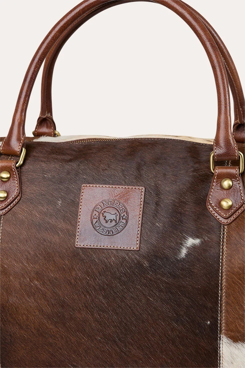 Ringers Western Toro Fur Duffle - Off White/Brown