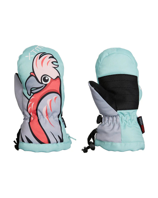 XTM Performance Kids' Totally Wild Snow Mitt 0-4 years - Galah