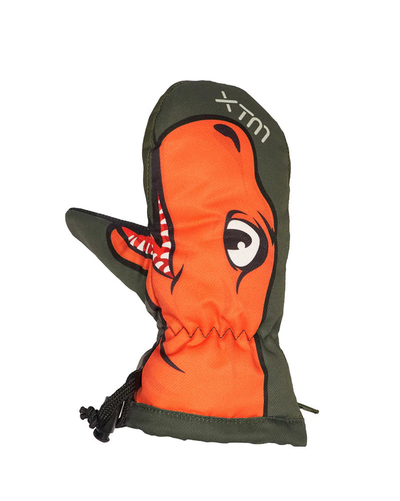 XTM Performance Totally Wild Kids' Snow Mitt 0-4 years - Winter moss