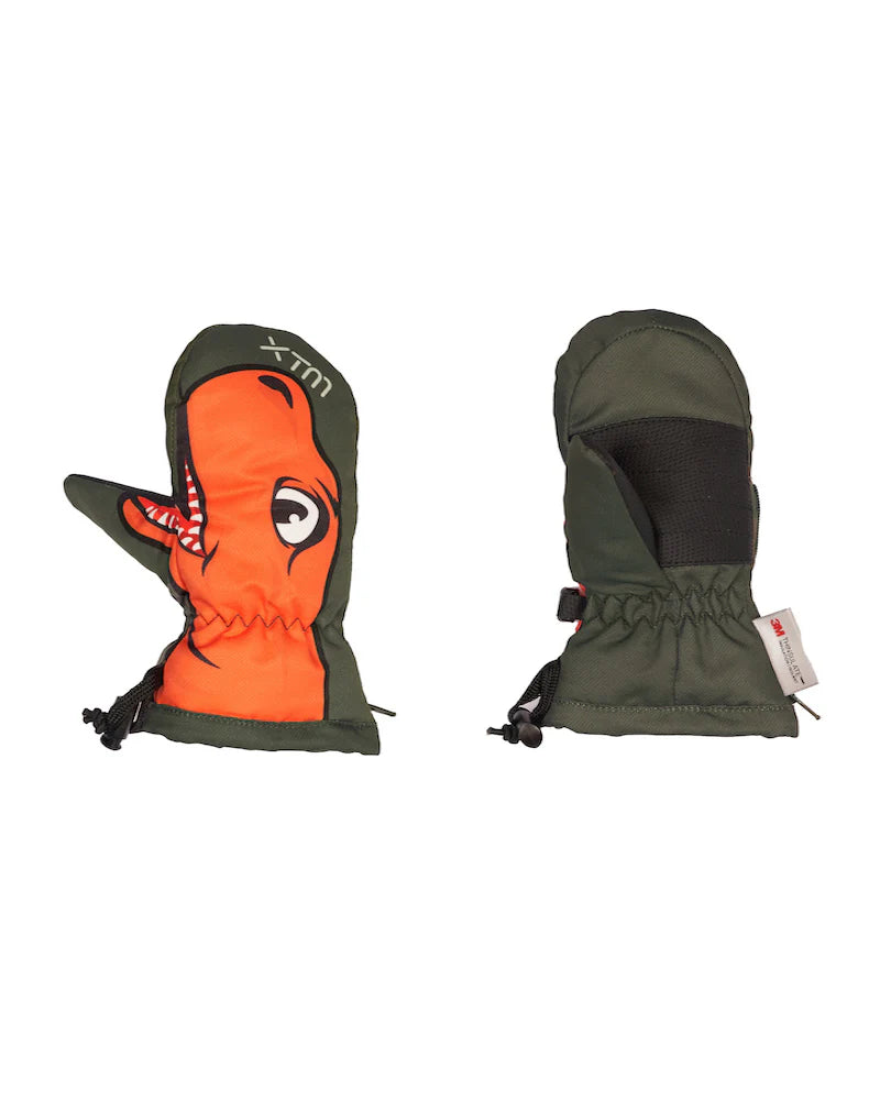 XTM Performance Totally Wild Kids' Snow Mitt 0-4 years - Winter moss