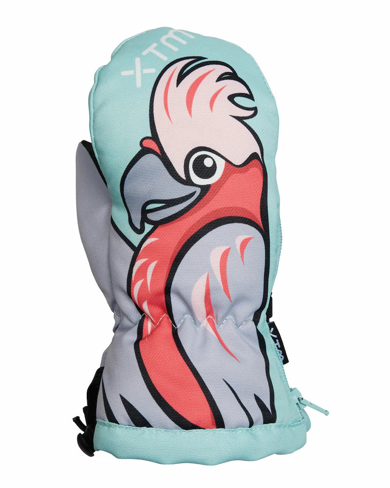 XTM Performance Kids' Totally Wild Snow Mitt 0-4 years - Galah