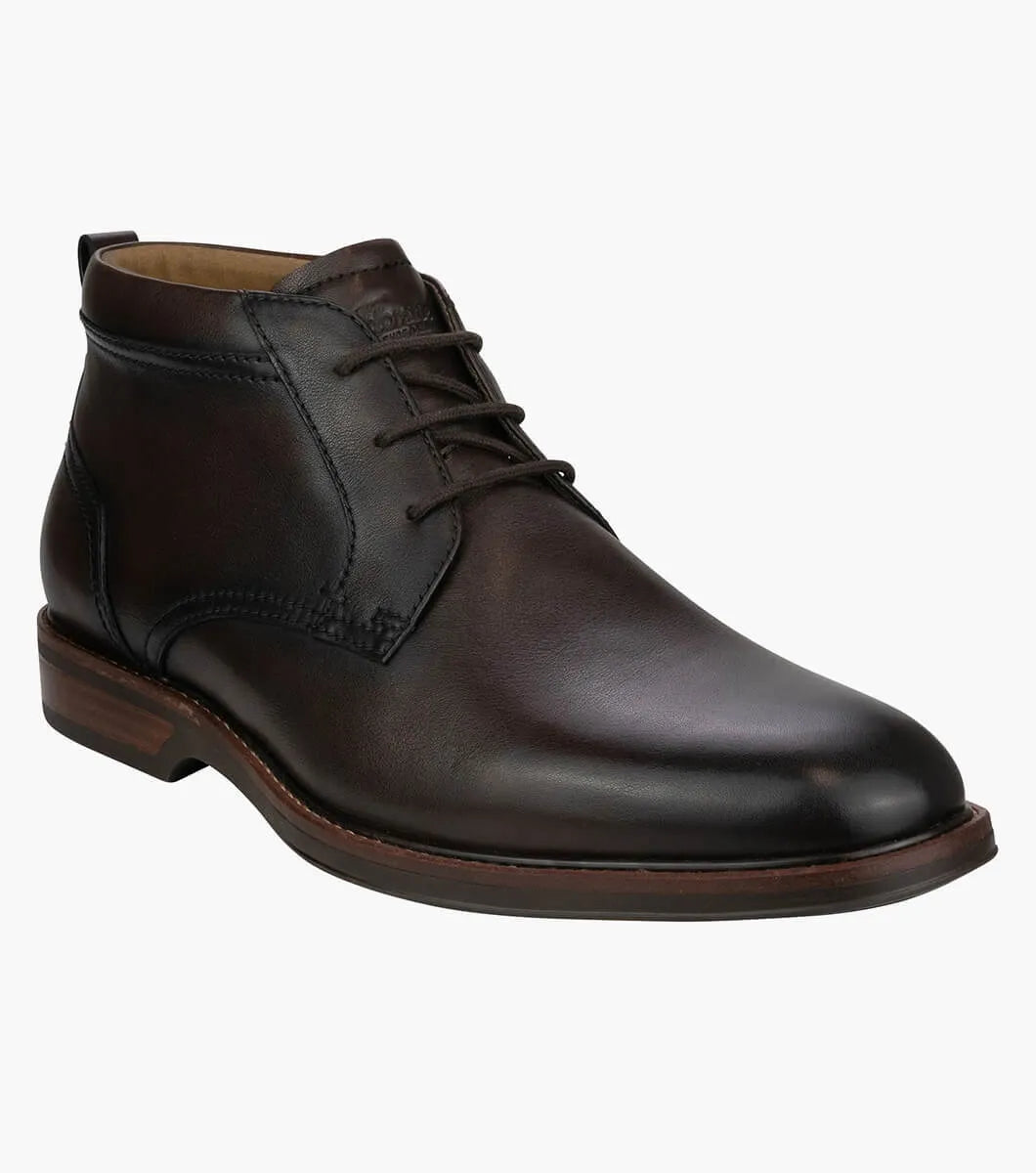 Florsheim Men's Traveller Plain Toe Chukka Boot - Brown