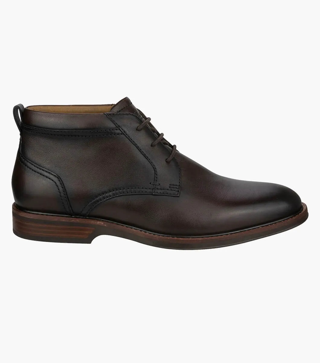 Florsheim Men's Traveller Plain Toe Chukka Boot - Brown