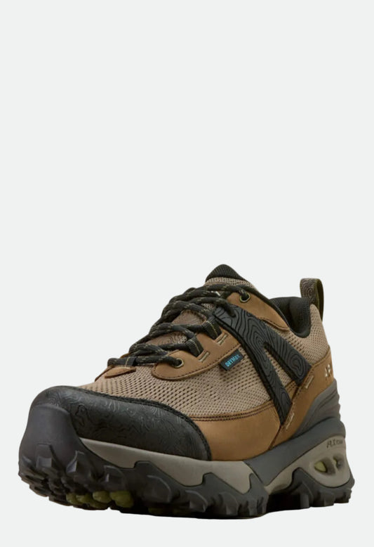 Ariat Men's Traverse Low Waterproof Hiking Shoe - Brown Bark