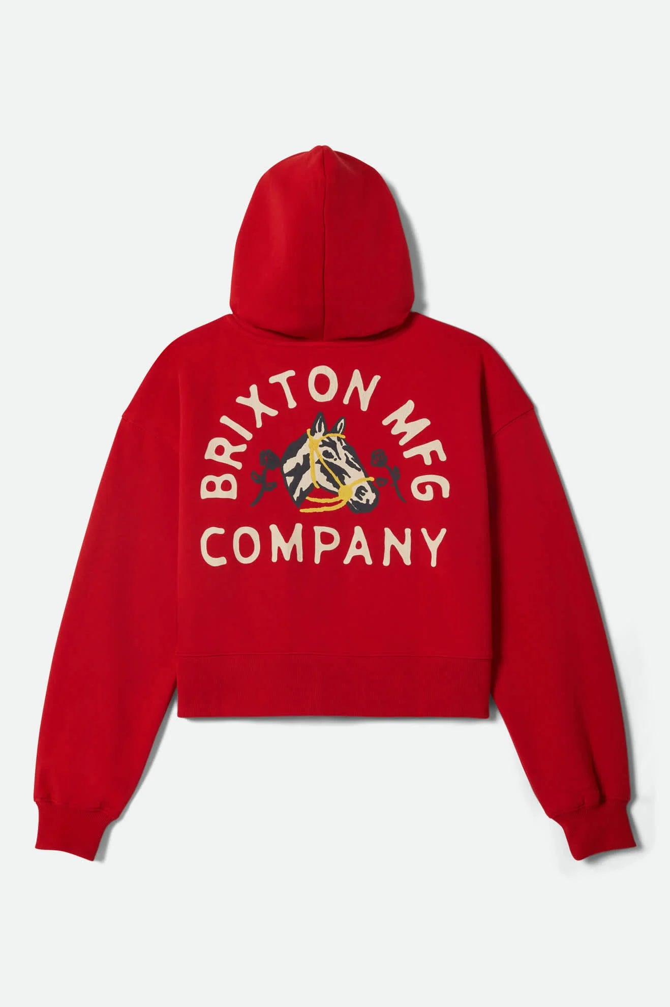 Brixton Women's Trophy Horse Cropped Zip Hood - Adrenaline Rush