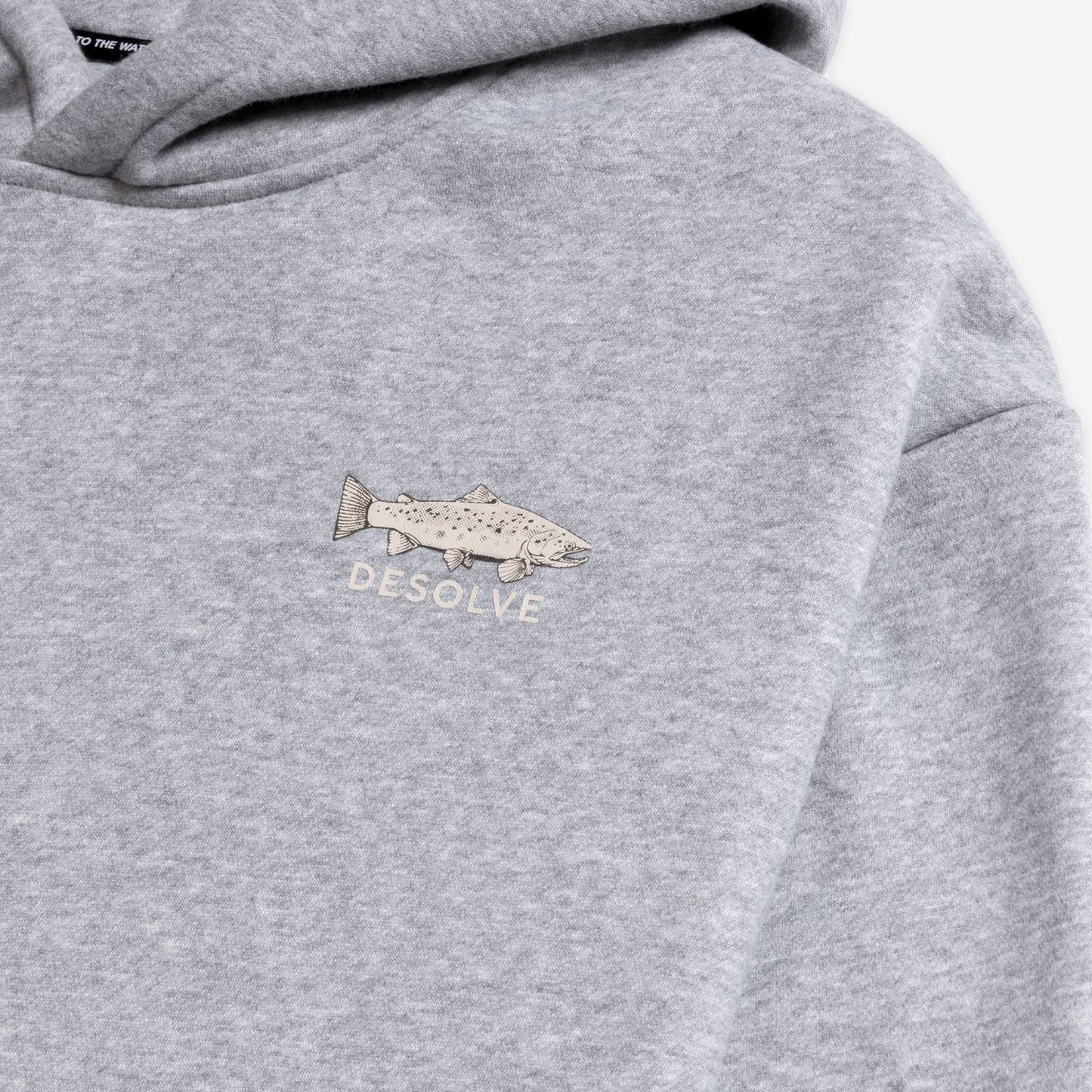 Desolve Trutta Hoodie - Grey Marle