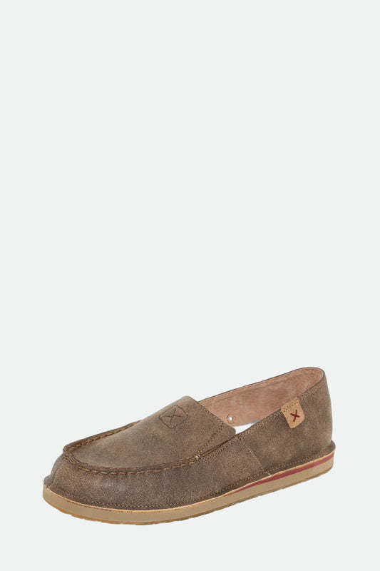 Twisted X Womens Loafer Slipon Pecan TCWCL0007