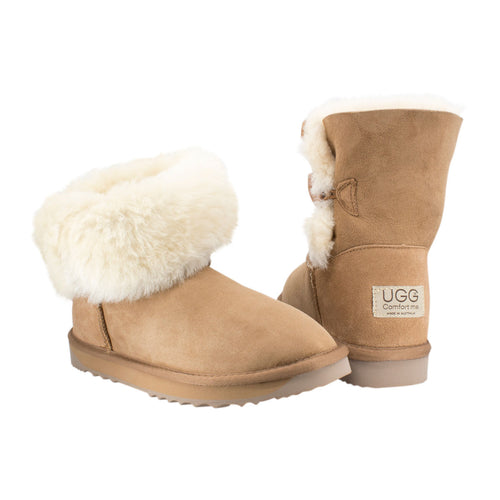 Comfort Me Mid Bailey Button UGG Boot (Koala)