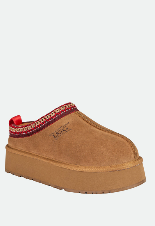 Ugg Sydney Premium Platform Slipper (Water Resistant) Chestnut