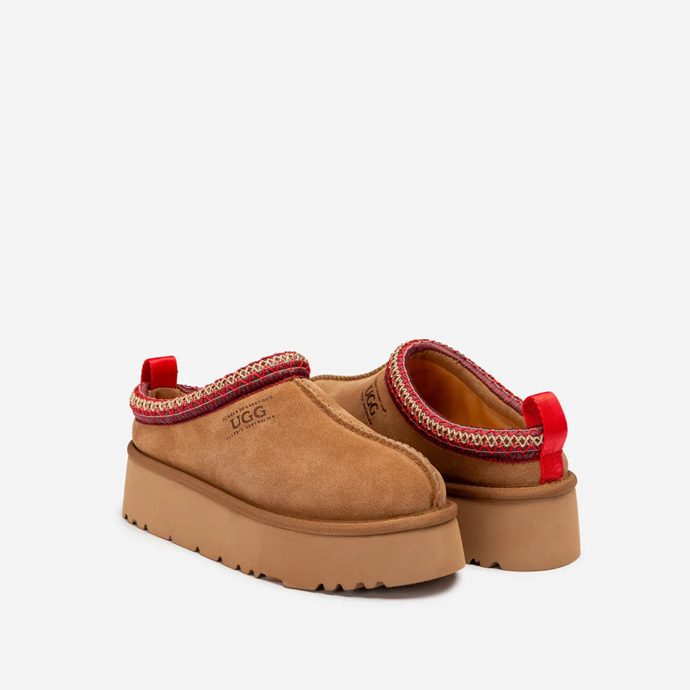 Ugg Sydney Ladies Spring Platform Slipper (Water Resistant) (Detachable Wool Insole)