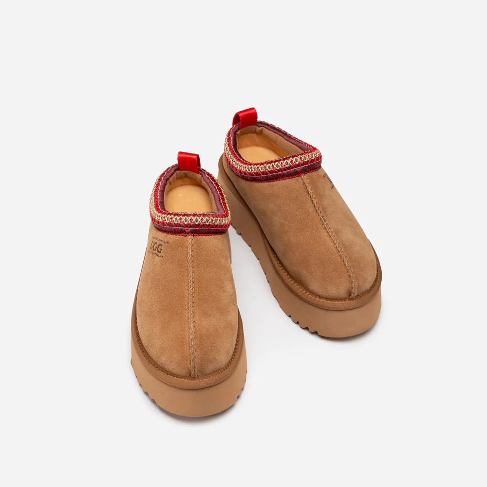 Ugg Sydney Ladies Spring Platform Slipper (Water Resistant) (Detachable Wool Insole)