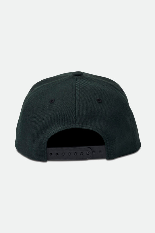 Brixton Unisex Style Crest Netplus Snapback - Black