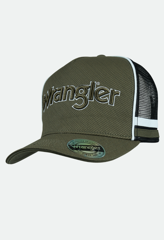 Wrangler LOGO HP TRUCKER Cap - Cypress