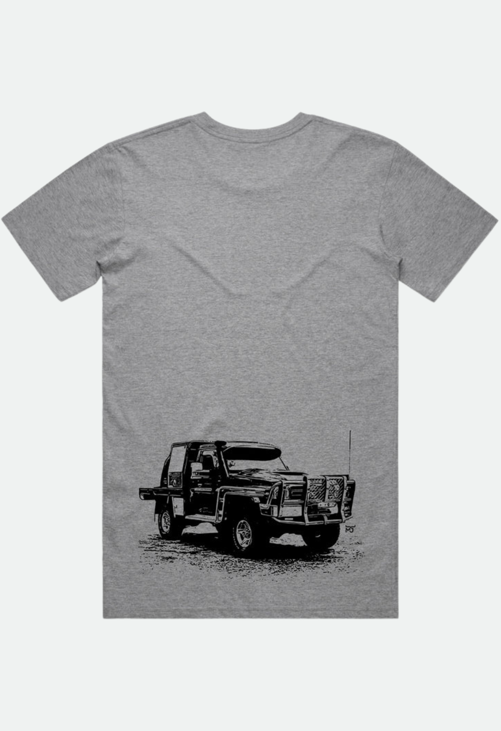 MJ Men's Cruiser Tee - Grey Marle