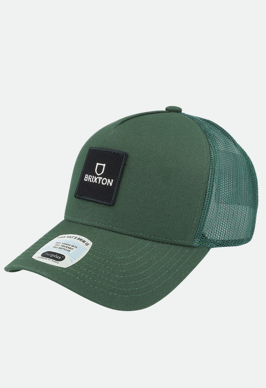 Brixton Alpha Block X C MP Mesh Cap - Agave Green