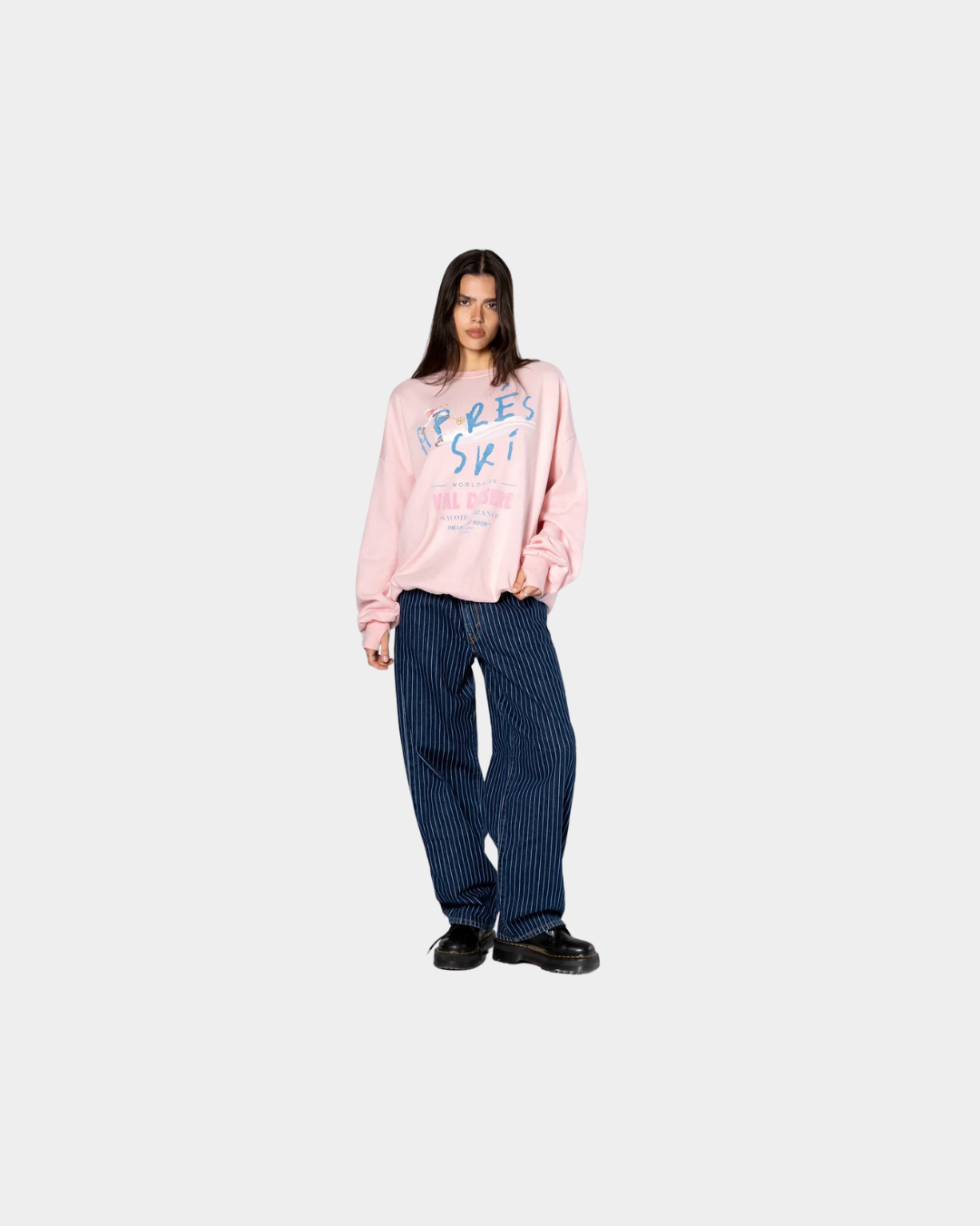 The Laundry Room Apres Ski Savoie France Jumper - Blush Pink