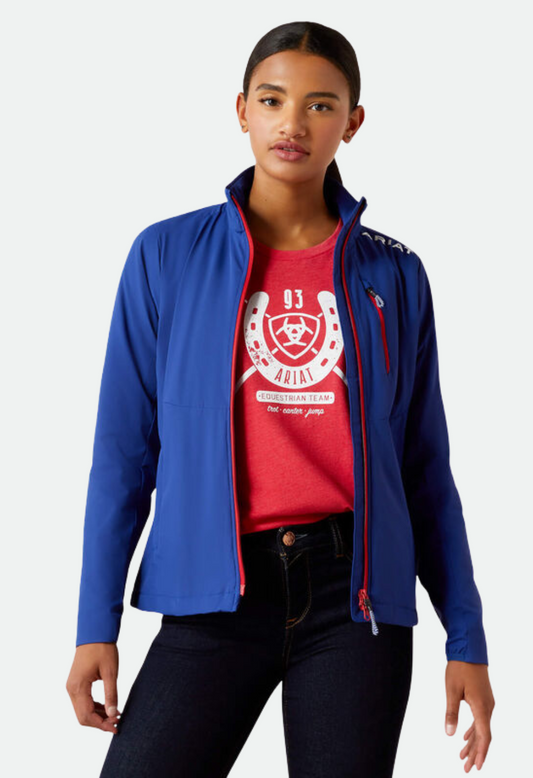 Ariat Women's Rion Team StretchShell Insulated Jacket - Blue