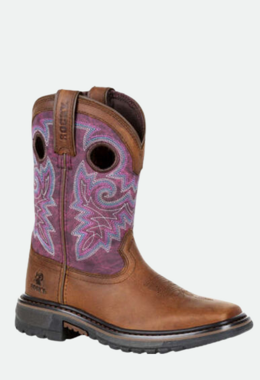 ROCKY BIG KID'S ORIGINAL RIDE FLX WESTERN BOOT