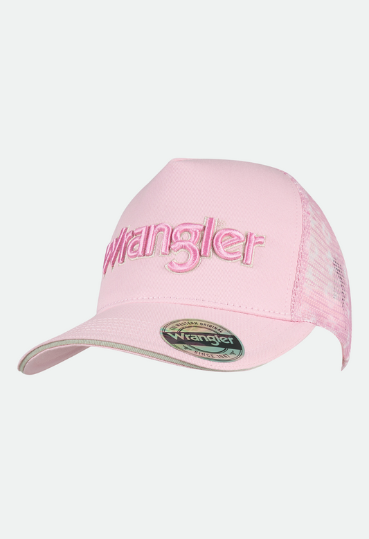 Wrangler KIMMY HP PONYTAIL TRUCKER Cap - Pink