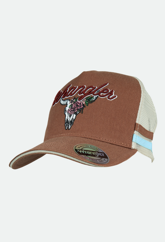 Wrangler Women's Lisha HP Trucker Cap - Brown