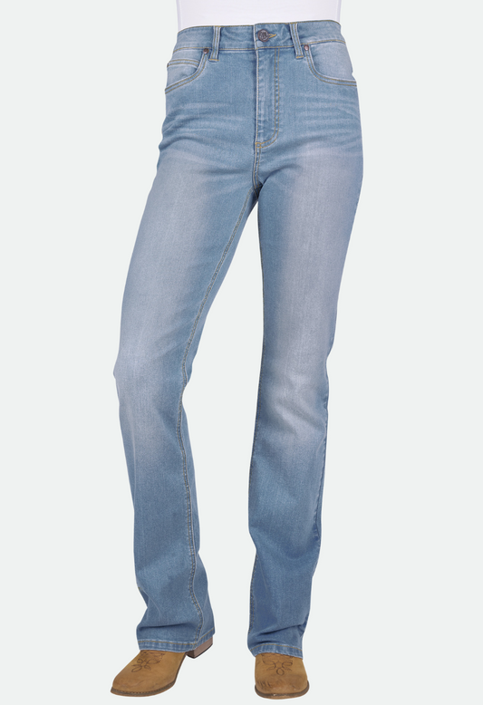 Wrangler Women's DILLEN HI RISE JEAN 34L - Sky