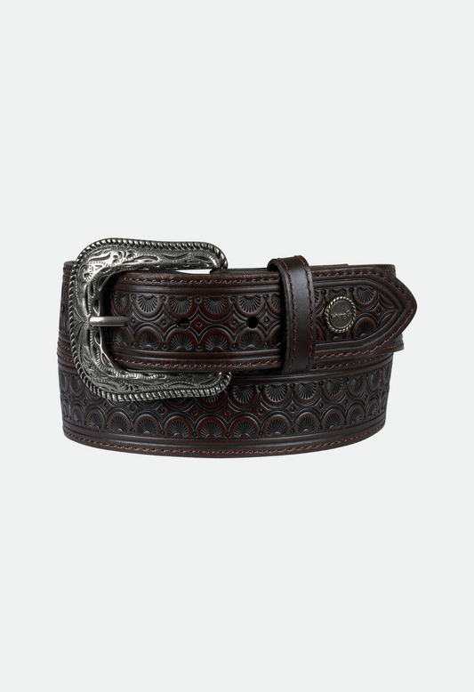 Wrangler Men's SAMMY Belt - Dark/Tan