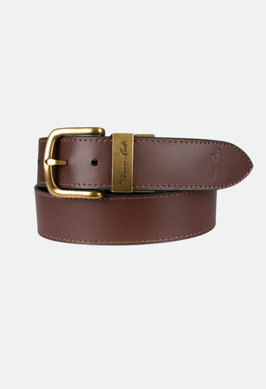 Thomas Cook Men's Lincoln Reversible Belt - Tan/Black