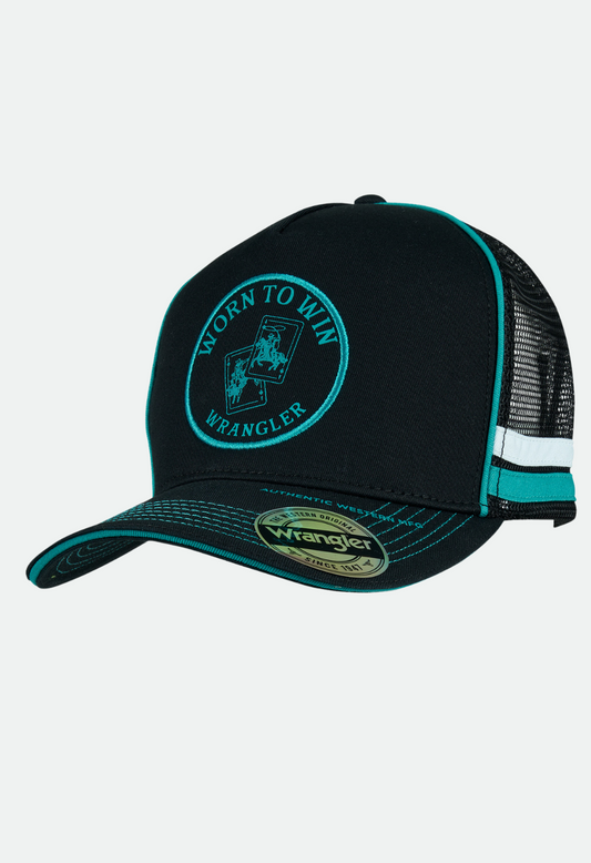 Wrangler RICKY HP TRUCKER Cap - Black