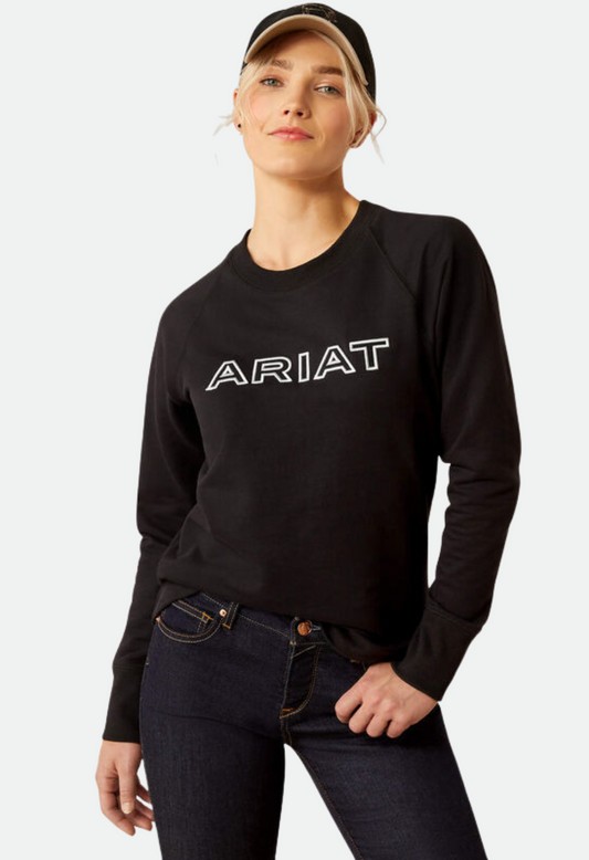 Ariat Women's Benicia Team Sweatshirt - Black