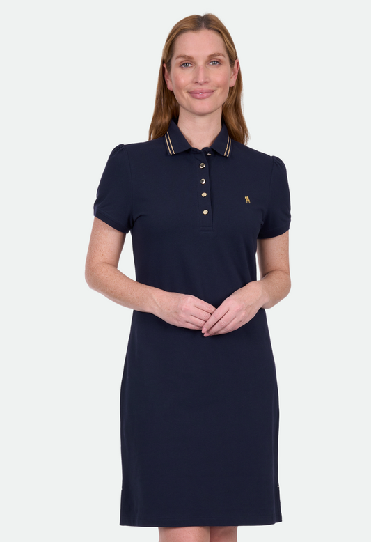 Thomas Cook Women's Traci Ss Polo Dress - Navy