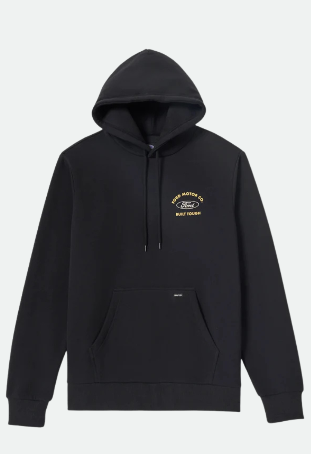 Brixton x Ford Built Tough Fleece Hoodie - Burnt Rubber
