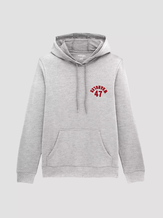 Wrangler Men's Upside Down Graphic Hoodie