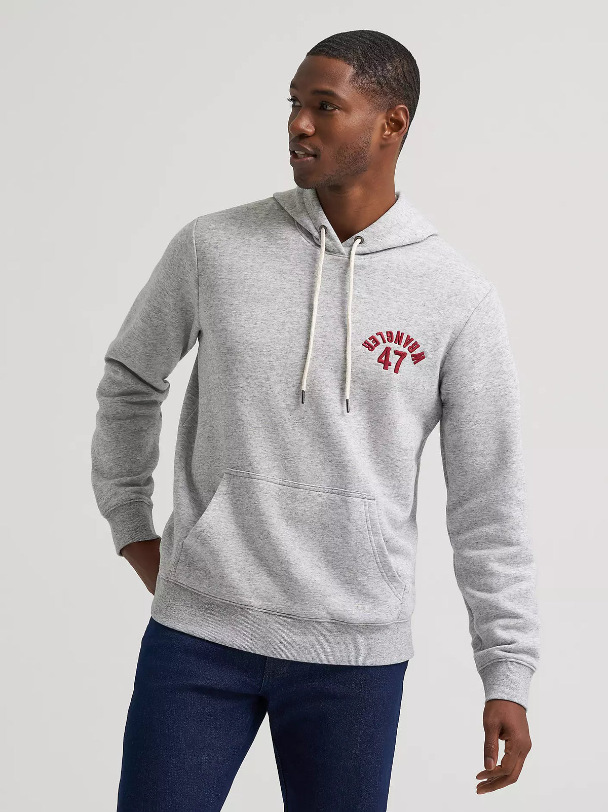 Wrangler Men's Upside Down Graphic Hoodie