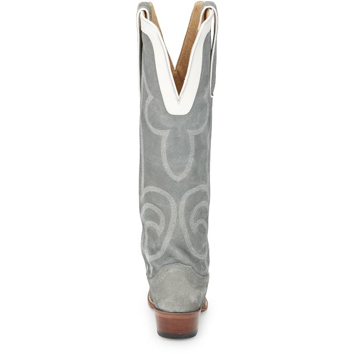 Justin Boots Verlie 17” Women’s Western Boot - Dusty Blue (Grey)