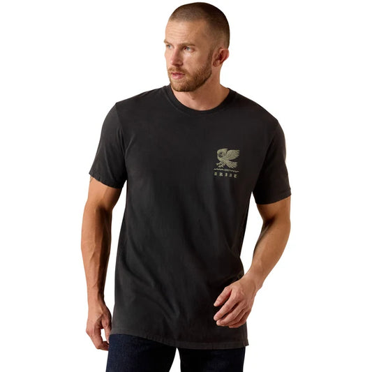 Ariat Men's Fuerza y Destino Graphic T-Shirt - Vintage Black
