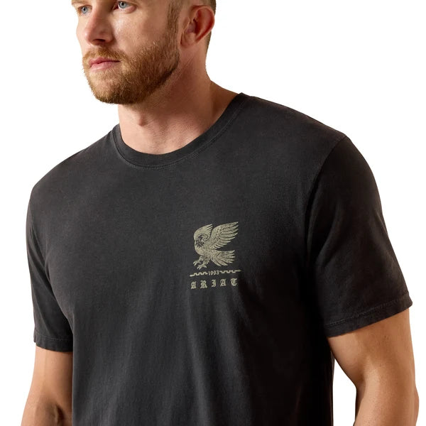 Ariat Men's Fuerza y Destino Graphic T-Shirt - Vintage Black