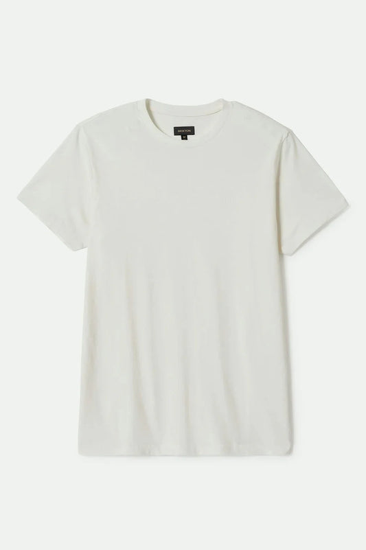 Brixton Men's Vintage Reserve T-Shirt - Off White Sol Wash
