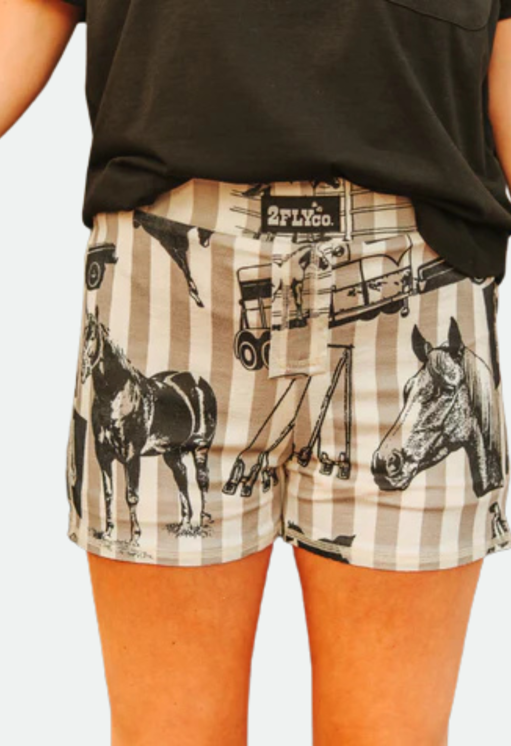 2 Fly Co Western Prep Shorts