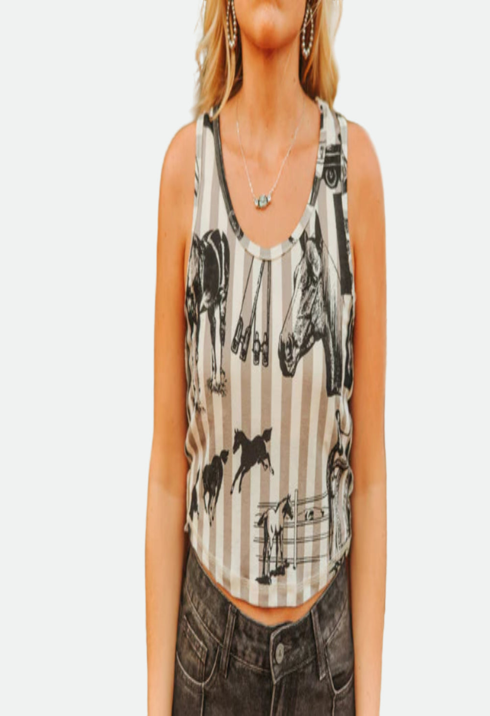 2 Fly Co Westren Prep Top