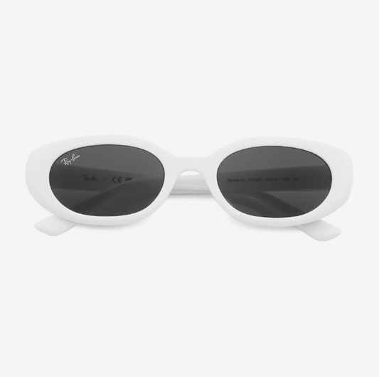 Ray-Ban RB4441D Polished White/Dark Grey