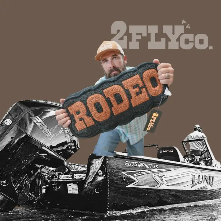 2 Fly Co Rodeo Ready Pillow - Saddle
