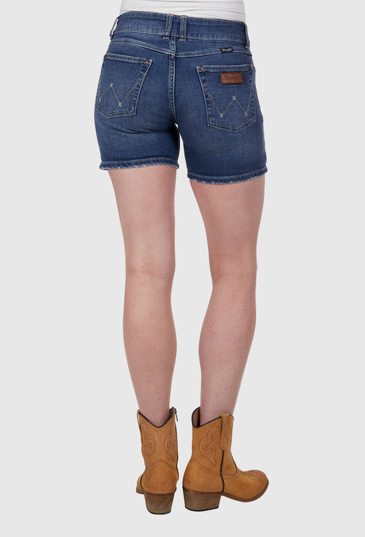WRANGLER WOMENS JESSICA SHORT (VINTAGE INDIGO)