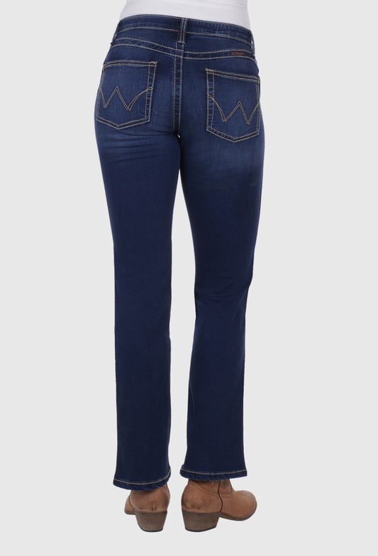 WRANGLER WOMENS ULTI RING JEAN Q BABY - 32 Leg