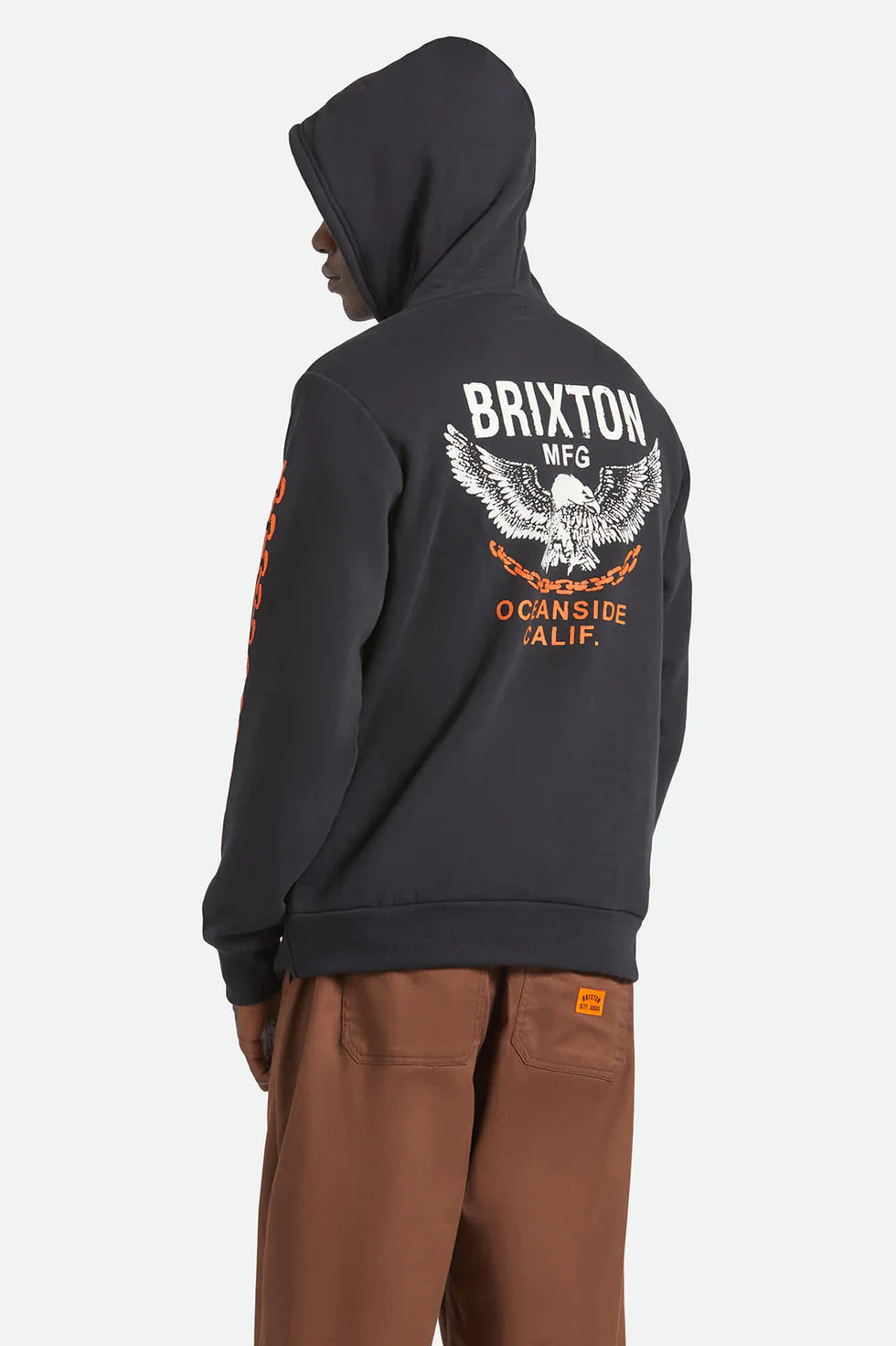 Brixton Men's Waller Hoodie - Black