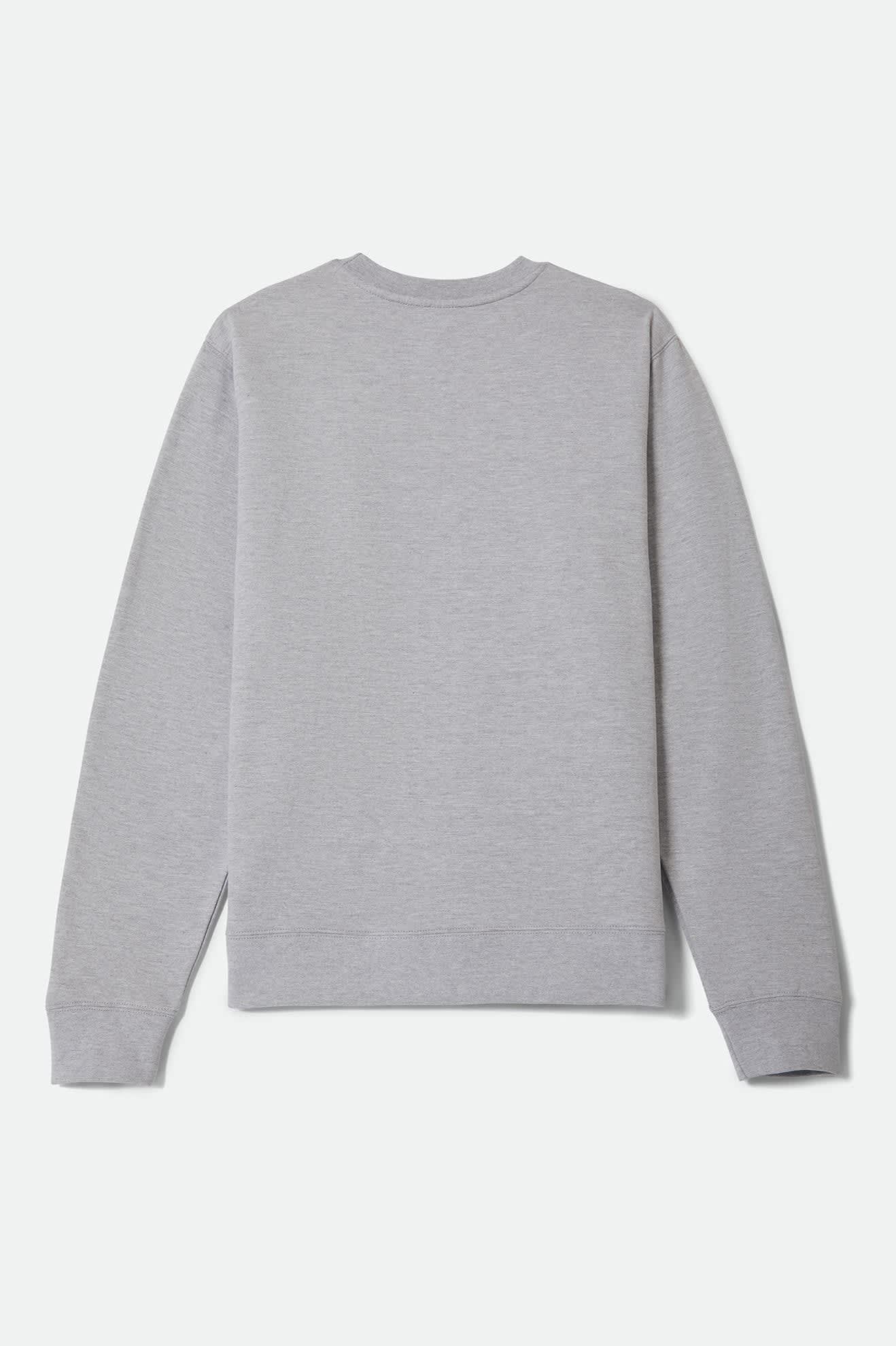 Brixton Well Crew - Heather Grey
