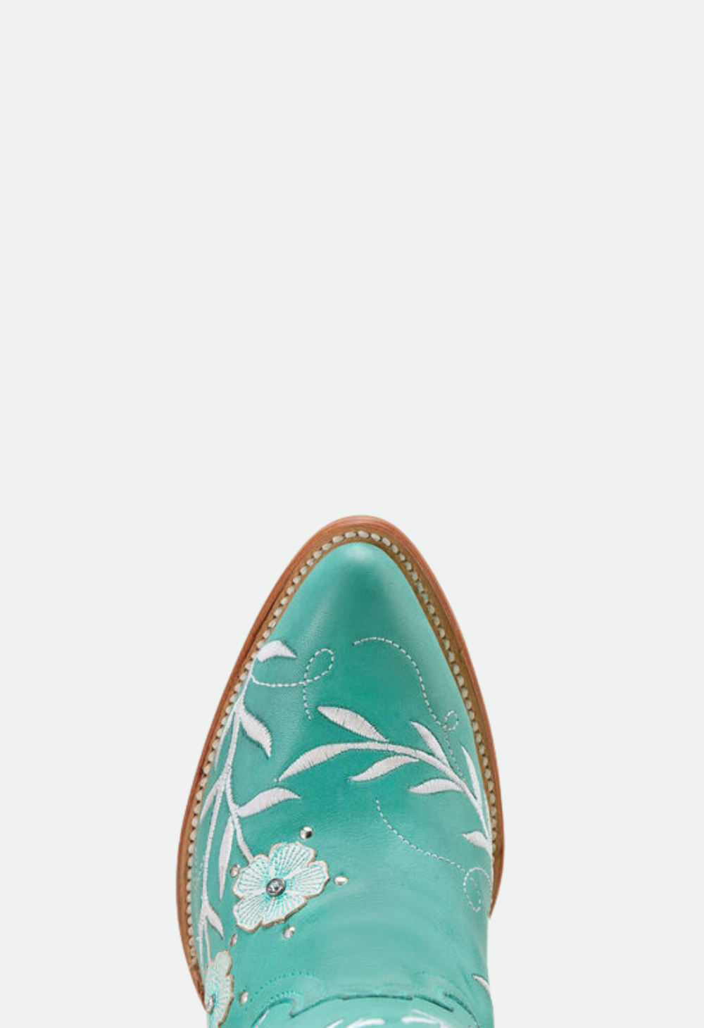 Ariat Women's Romance Western Boot Natural Turquoise